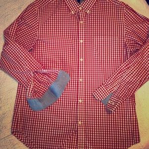 Men’s Long Sleeve Banana Republic Button Down Sz L